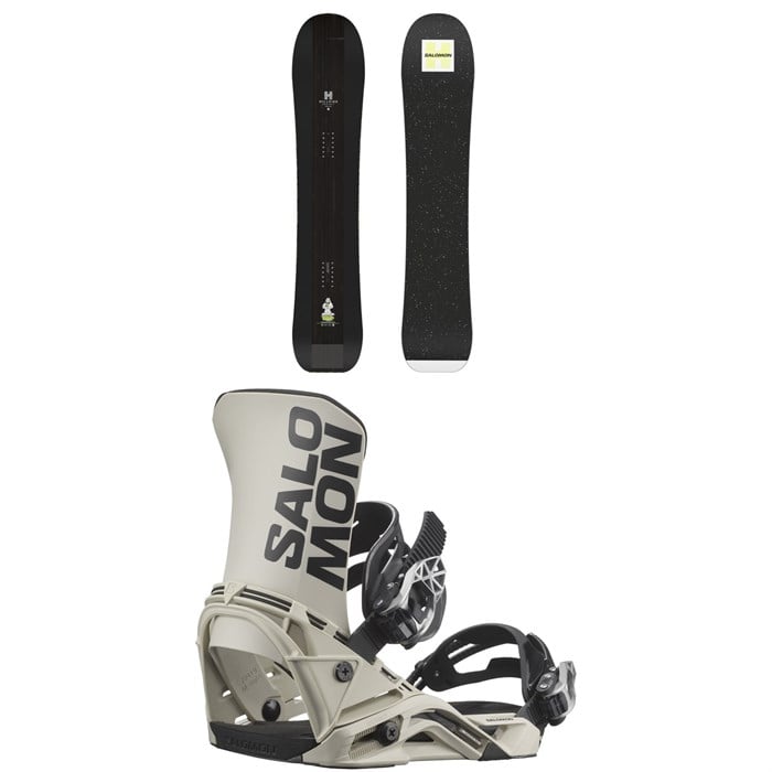 Salomon - Salomon HPS - Goop Snowboard + District Snowboard Bindings 2026