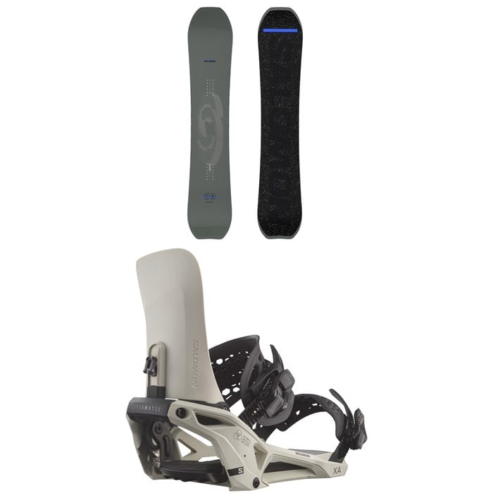 Salomon - Salomon Highpath Snowboard + XA Supermatic Snowboard Bindings 2026