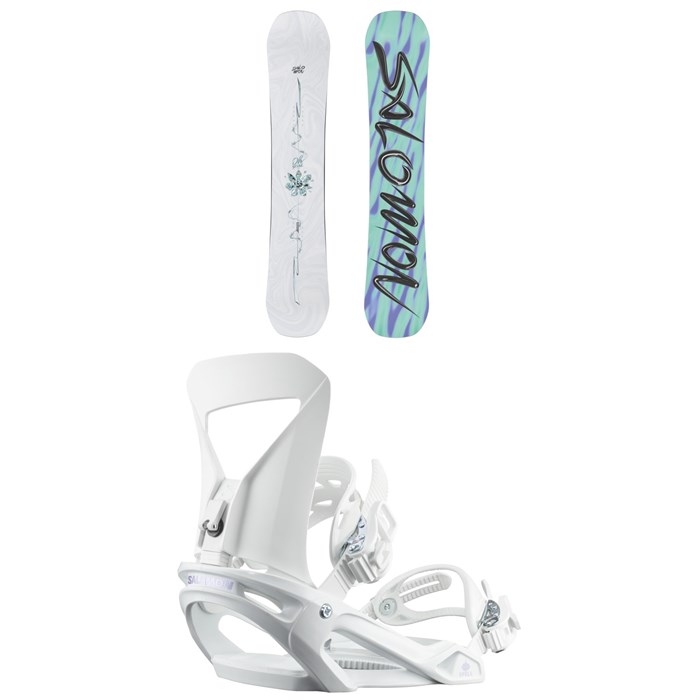 Salomon - Oh Yeah Snowboard + Spell Snowboard Bindings - Women's 2026