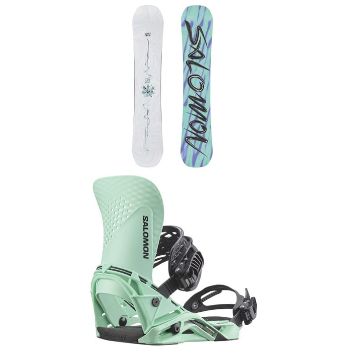 Salomon - Salomon Oh Yeah Snowboard + Hologram Snowboard Bindings 2026