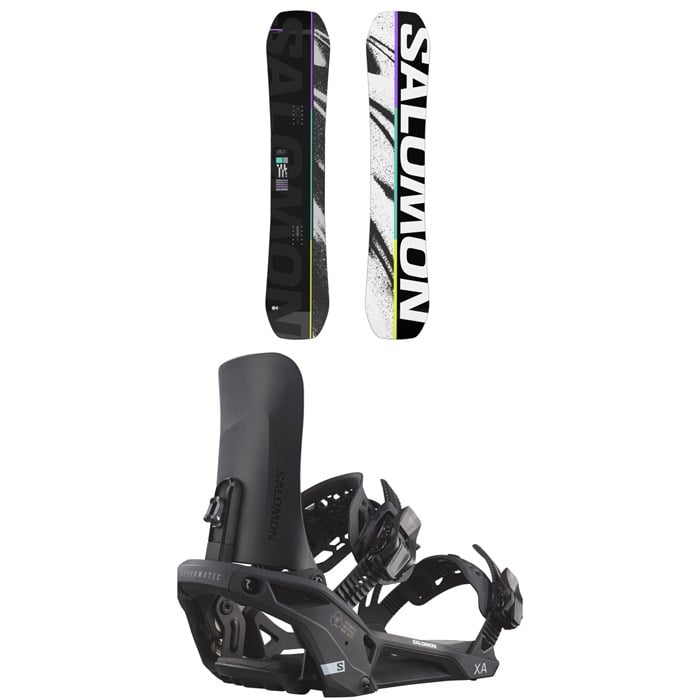 Salomon - Salomon Huck Knife Pro Snowboard + XA Supermatic Snowboard Bindings 2026