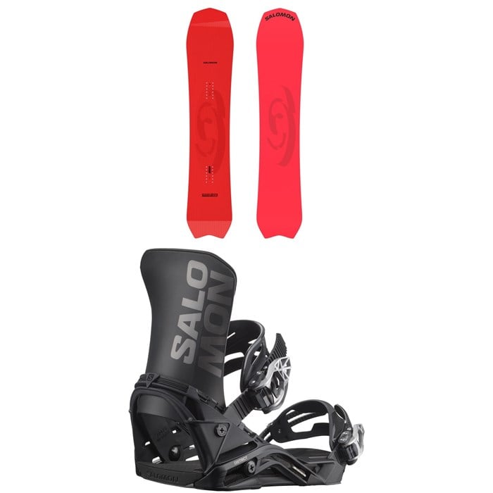 Salomon - Salomon Dancehaul Snowboard + District Snowboard Bindings 2026