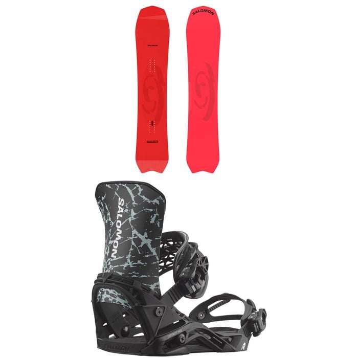 Salomon - Salomon Dancehaul Snowboard + District Pro Snowboard Bindings 2026