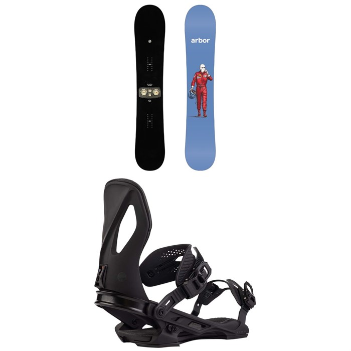 Arbor - El Camino Snowboard + Cypress Snowboard Bindings 2026