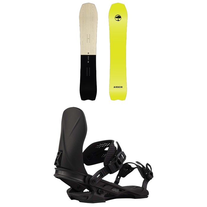 Arbor - Arbor GPS Snowboard + Hemlock Snowboard Bindings 2026