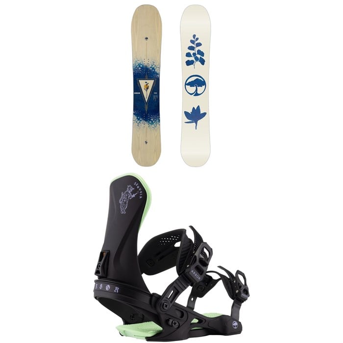 Arbor - Arbor Veda Snowboard + Sequoia Snowboard Bindings - Women's 2026