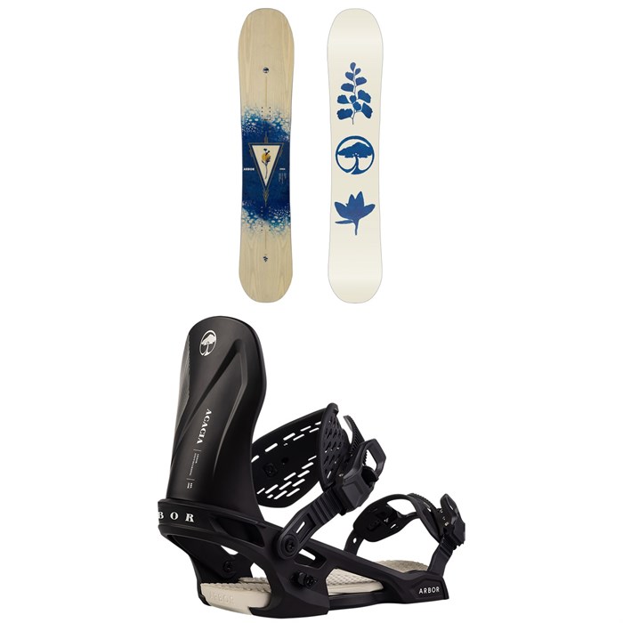 Arbor - Arbor Veda Snowboard + Acacia Snowboard Bindings - Women's 2026