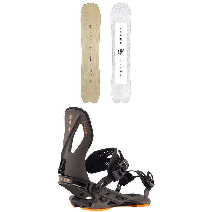Arbor - Arbor Satori Snowboard + Cypress Snowboard Bindings 2026
