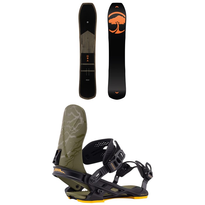 Arbor - Arbor Coda Snowboard + Hemlock Snowboard Bindings 2026