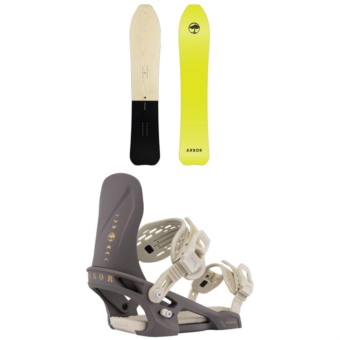 Arbor - Arbor Madre Snowboard + Acacia Snowboard Bindings - Women's 2026