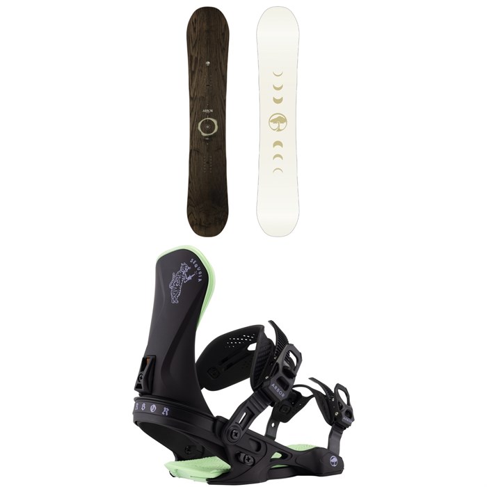 Arbor - Arbor Mantra Snowboard + Sequoia Snowboard Bindings - Women's 2026