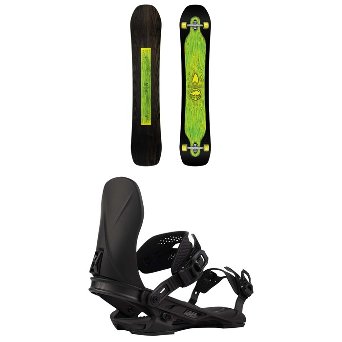 Arbor - DK Park Pro Snowboard + Hemlock Snowboard Bindings 2026