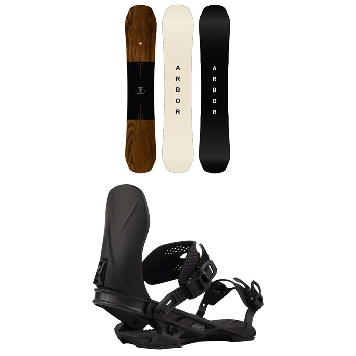 Arbor - Element Snowboard + Hemlock Snowboard Bindings 2026