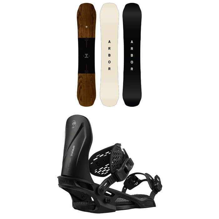 Arbor - Element Snowboard + Spruce Snowboard Bindings 2026