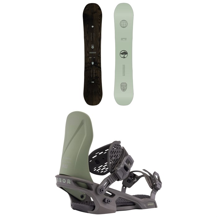 Arbor - Formula Snowboard + Spruce Snowboard Bindings 2026