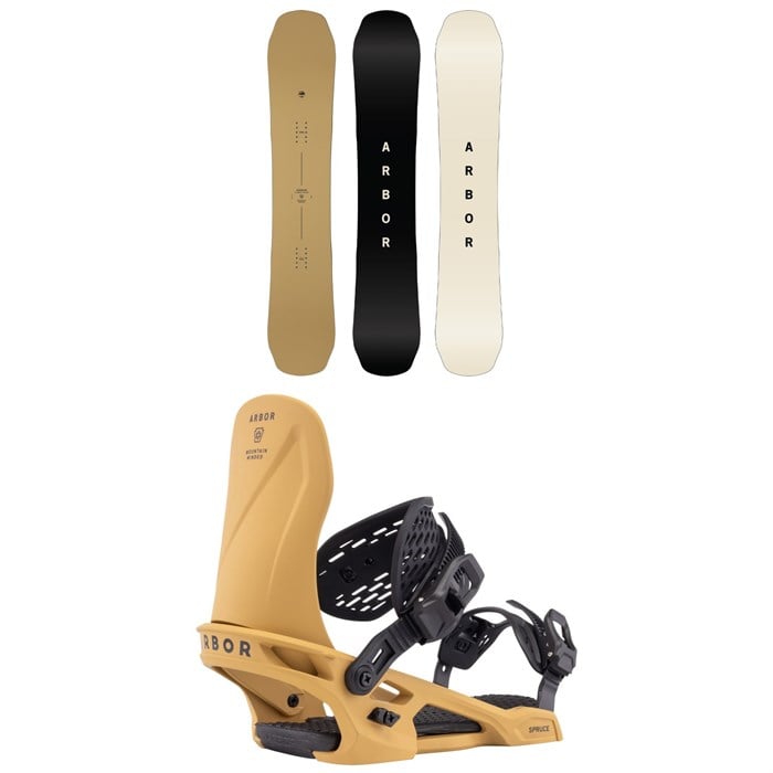 Arbor - Arbor Element Decon Snowboard + Spruce Snowboard Bindings 2026