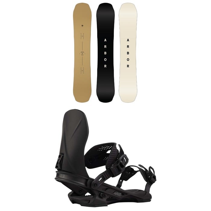 Arbor - Arbor Element Decon Snowboard + Hemlock Snowboard Bindings 2026