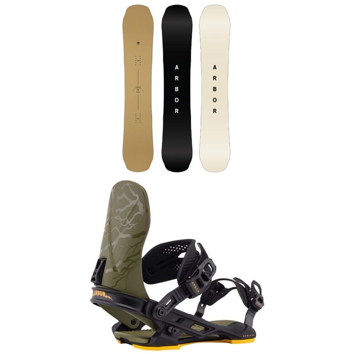 Arbor - Arbor Element Decon Snowboard + Hemlock Snowboard Bindings 2026