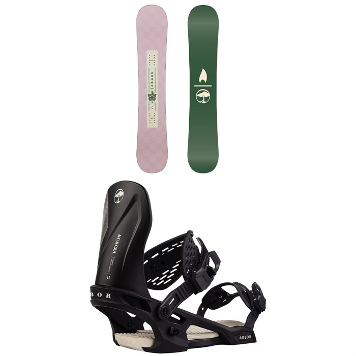 Arbor - Cadence Snowboard + Acacia Snowboard Bindings - Women's 2026