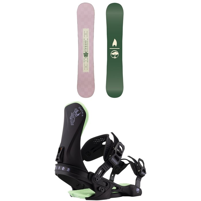 Arbor - Cadence Snowboard + Sequoia Snowboard Bindings - Women's 2026