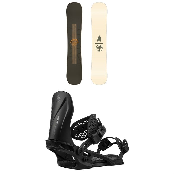 Arbor - Draft Snowboard + Spruce Snowboard Bindings 2026