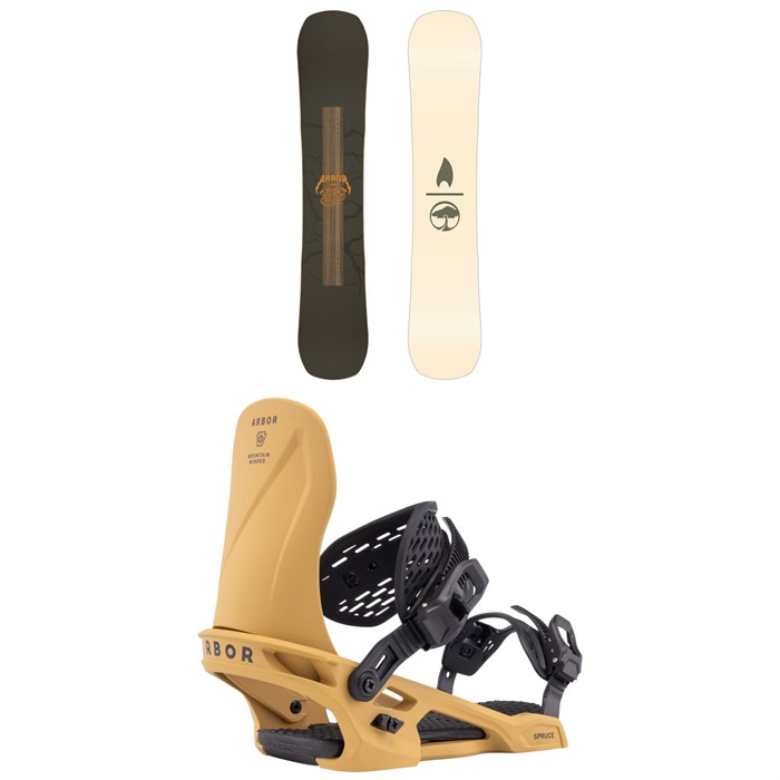 Arbor - Arbor Draft Snowboard + Spruce Snowboard Bindings 2026