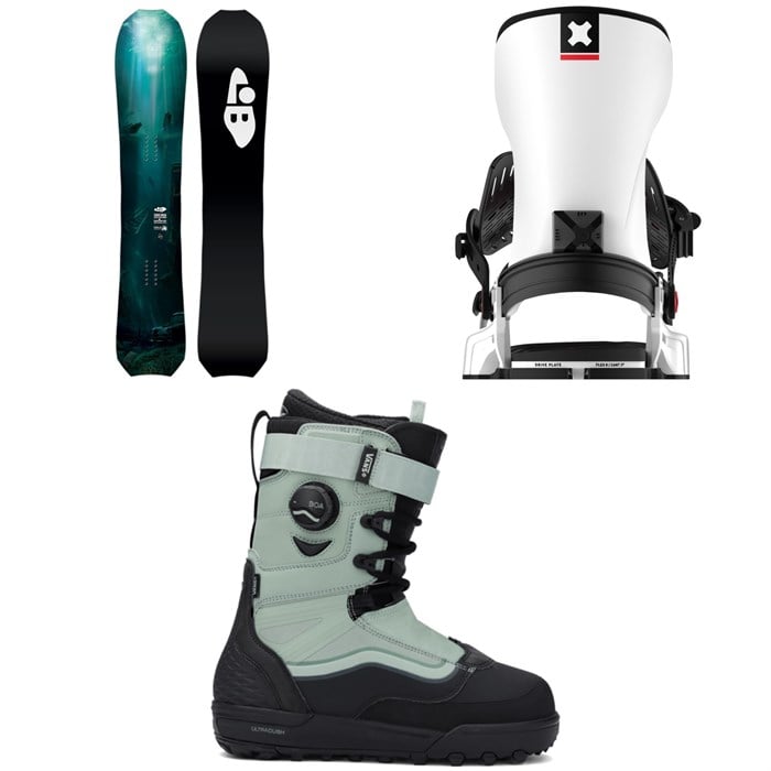 Lib Tech - T. Rice Orca Snowboard + Bent Metal Transfer Snowboard Bindings + Vans Infuse Snowboard Boots 2026