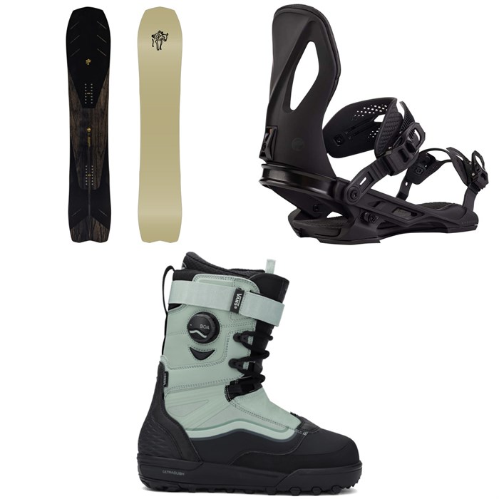 Arbor - Bryan Iguchi Pro Snowboard + Cypress Snowboard Bindings + Vans Infuse Snowboard Boots 2026