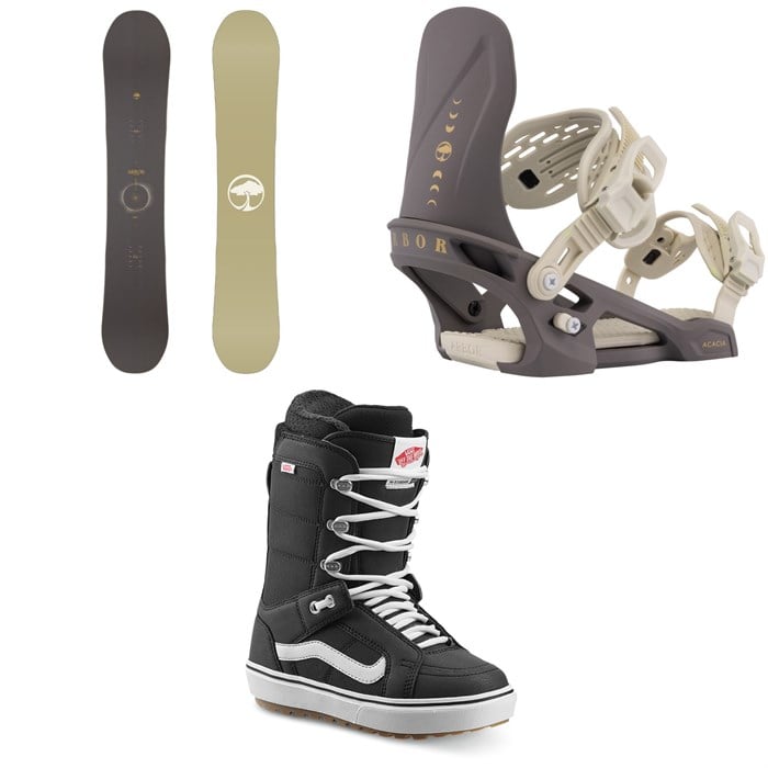 Arbor - Arbor Mantra Decon Snowboard + Acacia Snowboard Bindings + Vans Hi Standard OG Snowboard Boots - Women's 2026