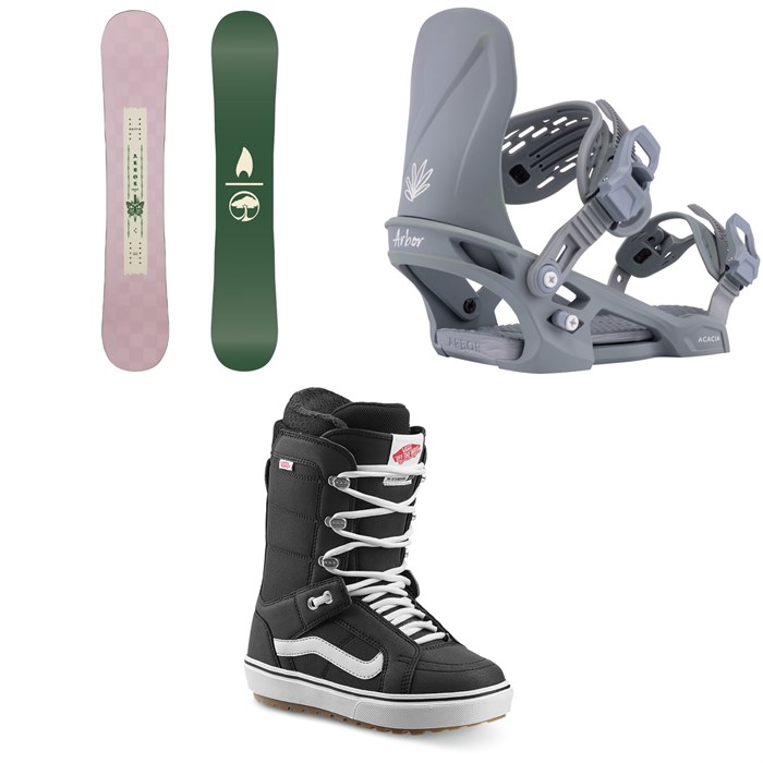 Arbor - Arbor Cadence Snowboard + Acacia Snowboard Bindings + Vans Hi Standard OG Snowboard Boots - Women's 2026