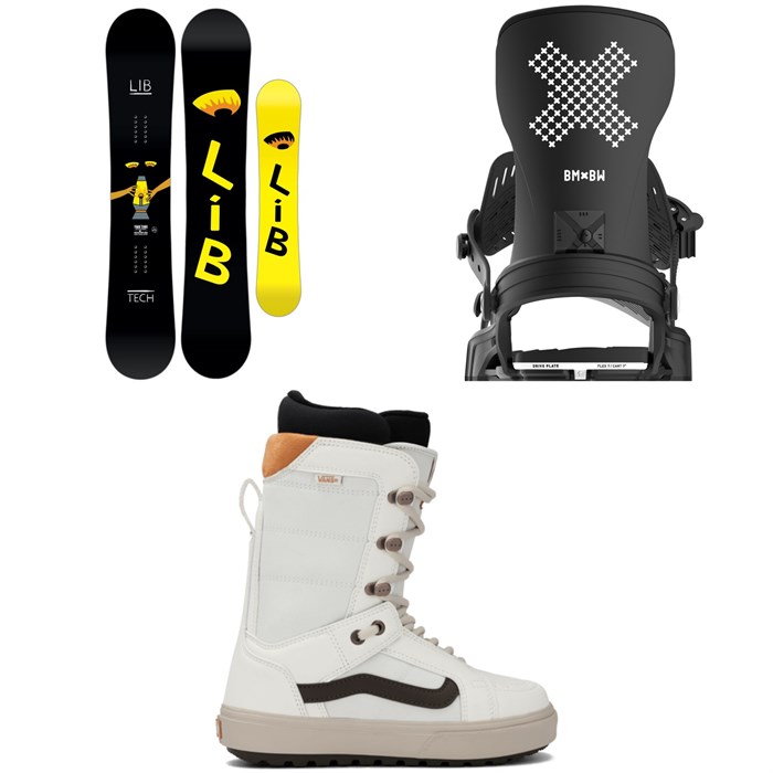 Lib Tech - Two Time C3 Snowboard + Bent Metal Stylist Snowboard Bindings + Vans Hi Standard OG Snowboard Boots - Women's 2026