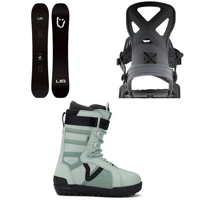 Lib Tech - dPr C3 Snowboard + Bent Metal Anvil Snowboard Bindings + Vans Hi-Standard Pro Snowboard Boots 2026