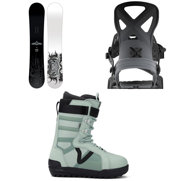 Lib Tech - Off Ramp C3 Snowboard + Bent Metal Anvil Snowboard Bindings + Vans Hi-Standard Pro Snowboard Boots 2026
