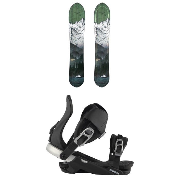 Rossignol - Rossignol XV Slashimi Snowboard + XV Snowboard Bindings 2026