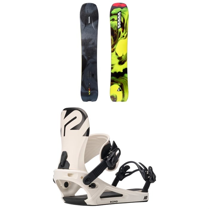 K2 - K2 Alchemist Snowboard + Bond Snowboard Bindings 2026