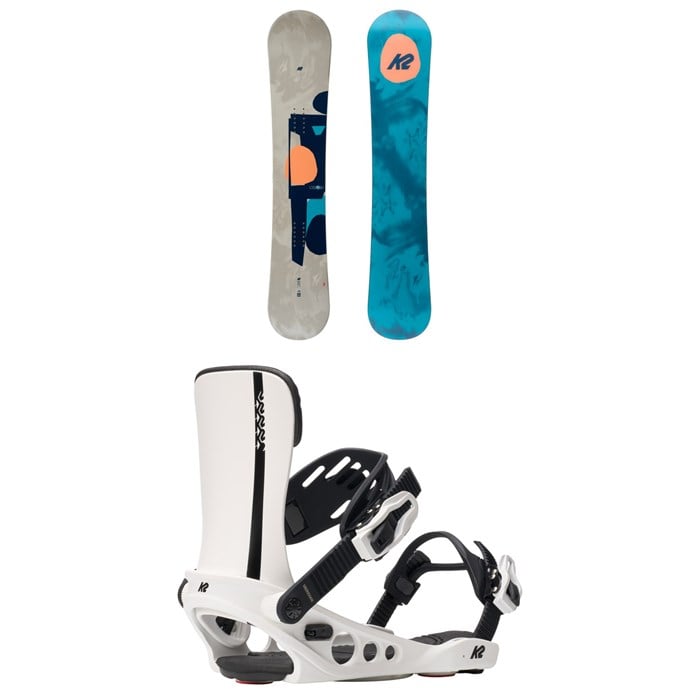 K2 - K2 Chloro Snowboard + Meridian Snowboard Bindings - Women's 2026