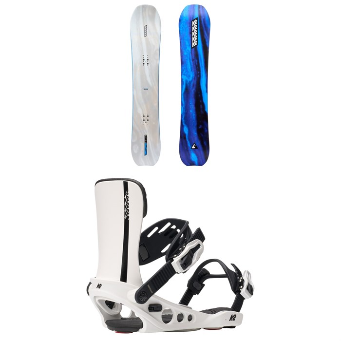 K2 - Commonwealth Snowboard + Meridian Snowboard Bindings - Women's 2026