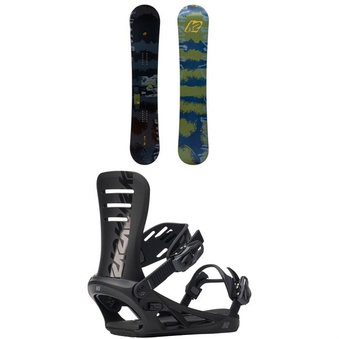 K2 - Courier Snowboard + Formula Snowboard Bindings 2026