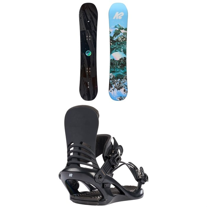 K2 - K2 Extravision Snowboard + Cassette Snowboard Bindings - Women's 2026