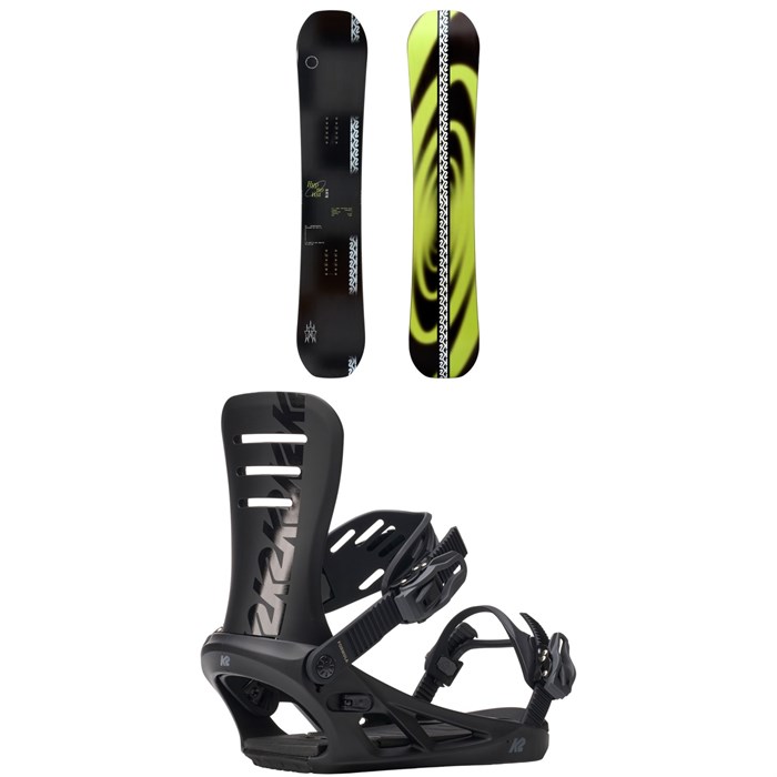 K2 - Hypnotist Snowboard + Formula Snowboard Bindings 2026