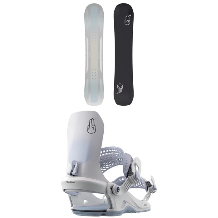 Bataleon - Bataleon Push Up+ Snowboard + Etna HW Snowboard Bindings - Women's 2026