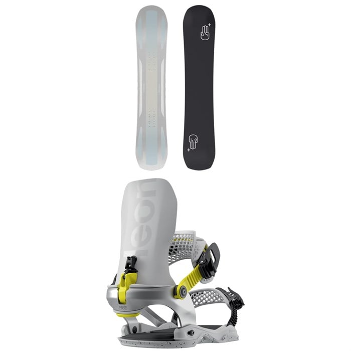 Bataleon - Bataleon Push Up+ Snowboard + Blaster AW Fase Snowboard Bindings - Women's 2026