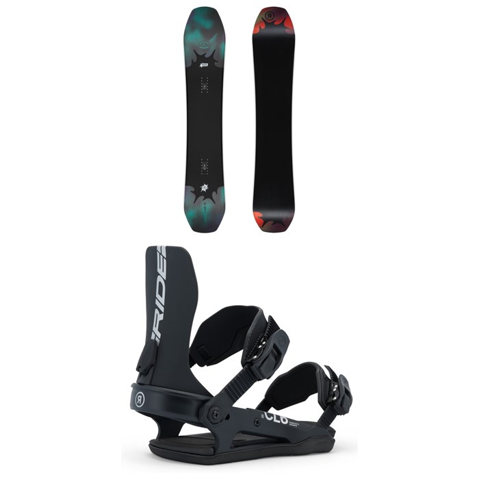 Ride - Deep Fake Snowboard + CL-6 Snowboard Bindings - Women's 2026