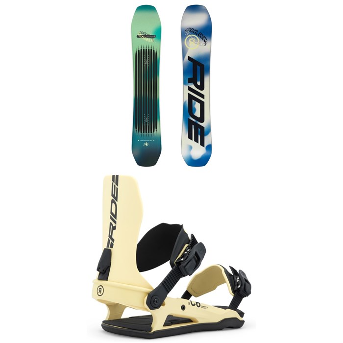 Ride - Moderator Snowboard + C-6 Snowboard Bindings 2026