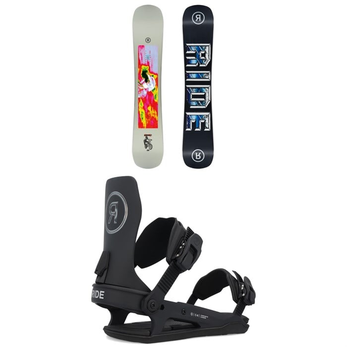 Ride - Ride Burnout Snowboard + C-6 Snowboard Bindings 2026