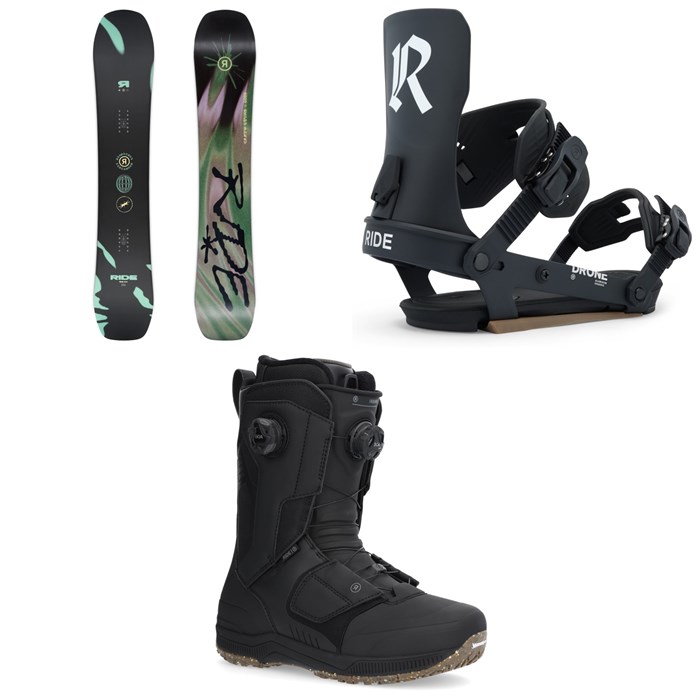 Ride - Berzerker Snowboard + Drone Snowboard Bindings + Insano Snowboard Boots 2026