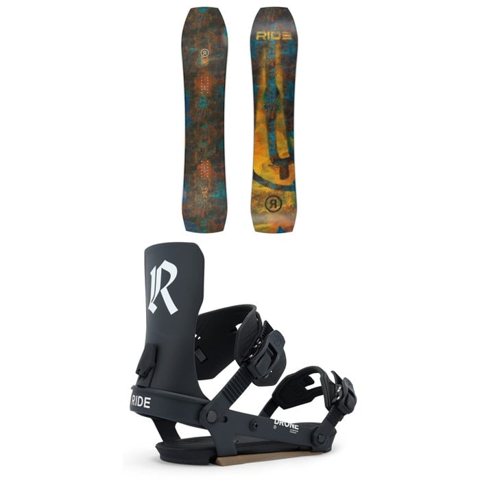 Ride - Warpig Snowboard + Drone Snowboard Bindings - Women's 2026