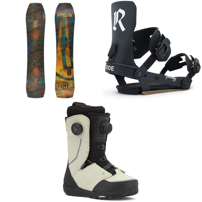 Ride - Warpig Snowboard + Drone Snowboard Bindings + Hera Pro Snowboard Boots - Women's 2026