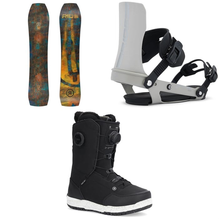 Ride - Ride Warpig Snowboard + Specter Snowboard Bindings + Hera Snowboard Boots - Women's 2026