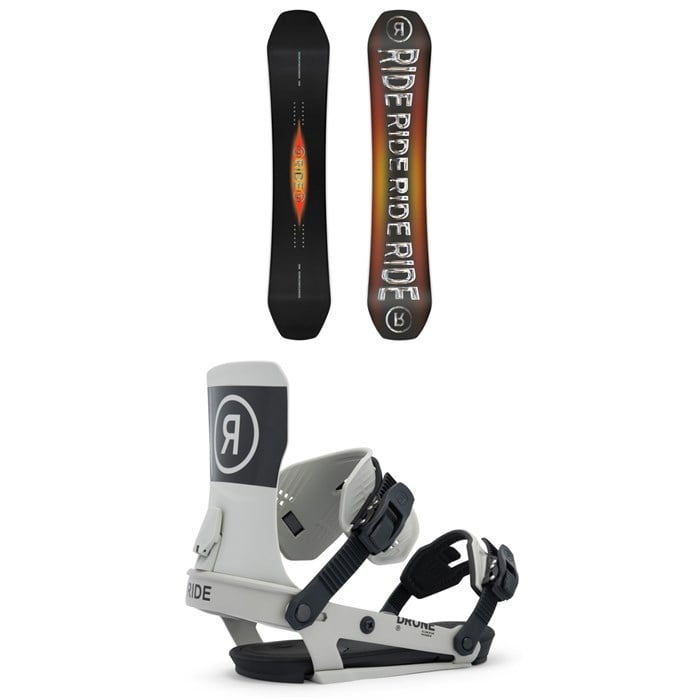 Ride - Ride Benchwarmer Snowboard + Drone Snowboard Bindings 2026